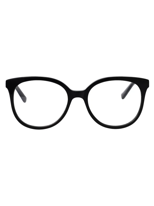 Alexander McQueen Am0540o Sculpted Acetate Sunglasses — Black in Black from HEWI