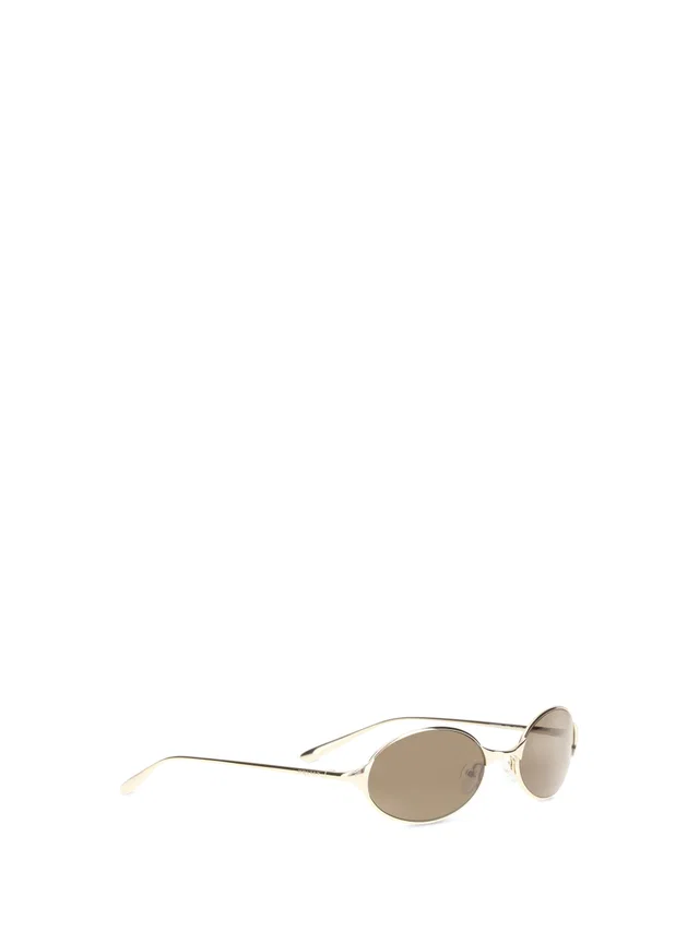 Alexander McQueen A000r6i3330 Sunglasses — Gold Metal in Gold from HEWI