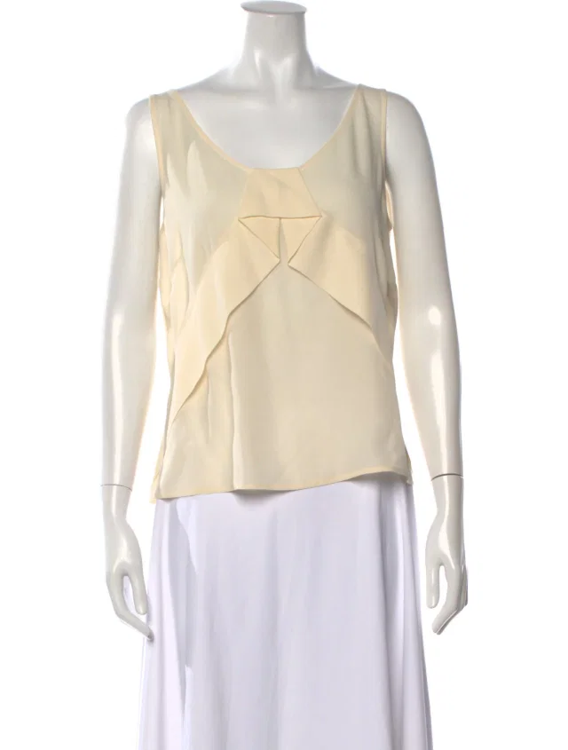 Escada Silk Printed Top in Multicolor Silk from The RealReal