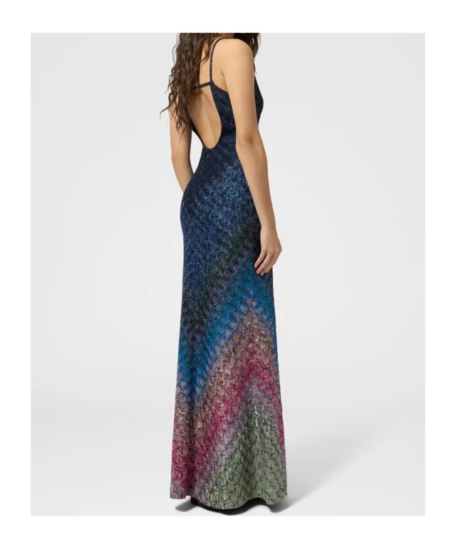 Missoni zigzag-knit open-back dress, photo 3 of 5 from SENSER