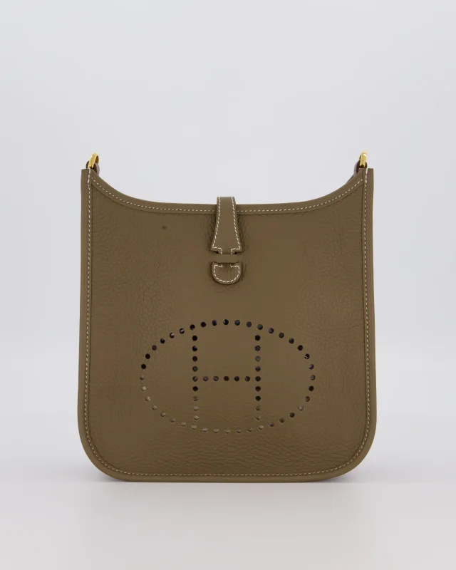 Hermès Evelyne III 23 Bag in Taupe Clemence leather from Sellier, photo 3 of 19