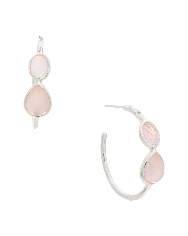 IPPOLITA Wonderland Silver Gemstone Earrings, image 1 of 1 from Gilt