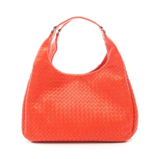 Bottega Veneta Large Campana Intrecciato Leather Shoulder Bag in Woven leather from LuxUness