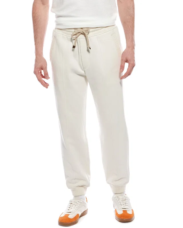 Brunello Cucinelli Wool, Cashmere, & Silk-Blend Pant, image 1 of 1 from Gilt