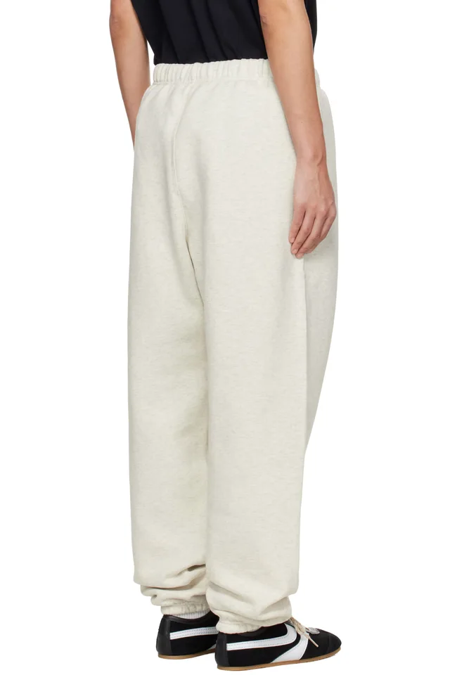 Fear of God ESSENTIALS Off-White Classic Sweatpants, photo 3 of 4 from SSENSE