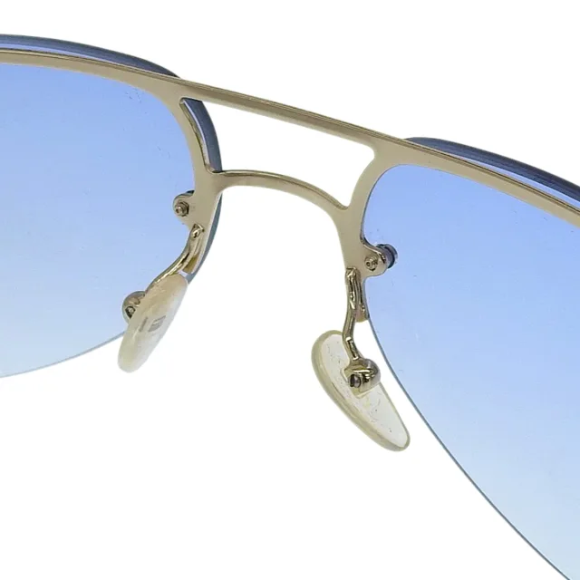Gucci Side Logo Sunglasses Blue/Gold in Blue from VINTAGE QOO TOKYO, photo 10 of 10
