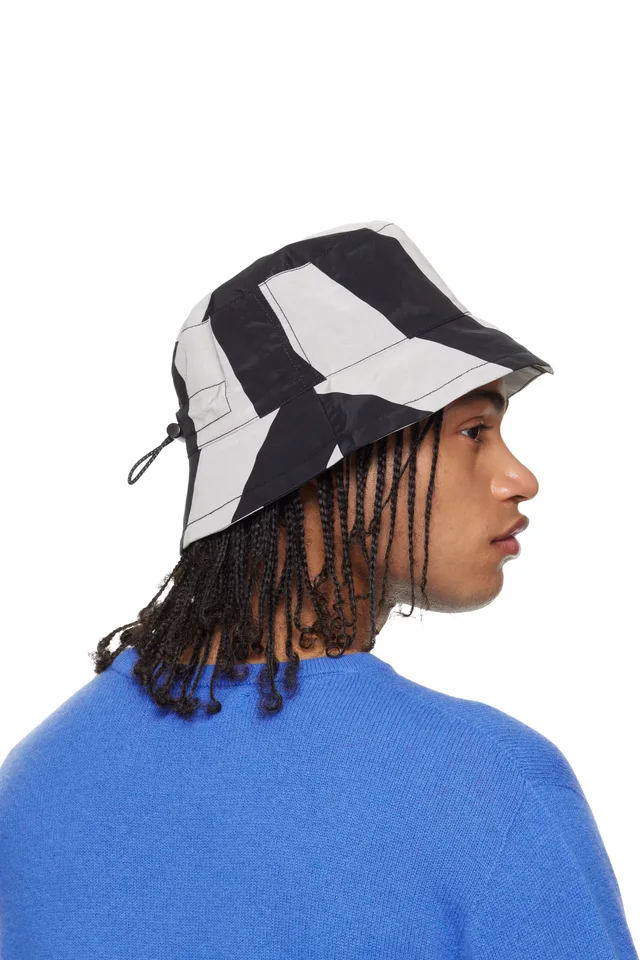 JACQUEMUS Black & Gray 'The Baluchon' Bucket Hat, photo 3 of 3 from SSENSE