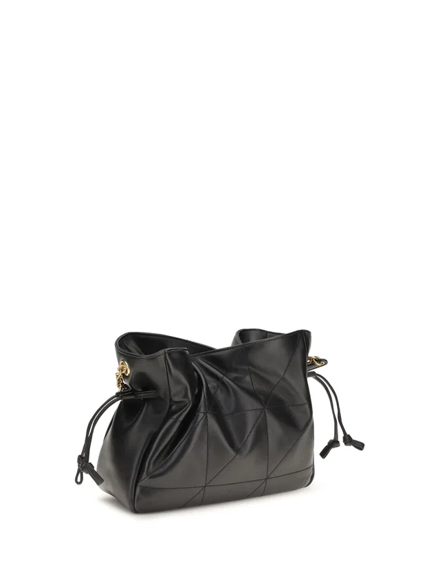 Saint Laurent Jamie Shoulder Bag — Black Lambskin in Black Lambskin from HEWI