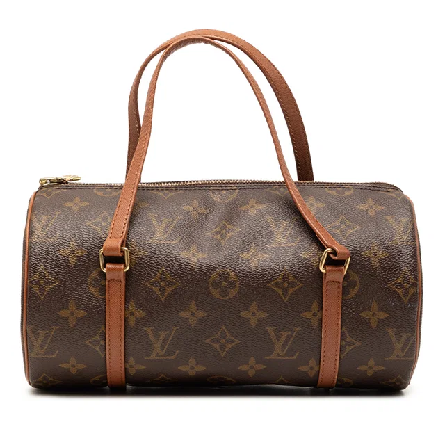 Brown Louis Vuitton Monogram Papillon 26 Handbag in Brown Coated canvas from Designer Revival, photo 1 of 1