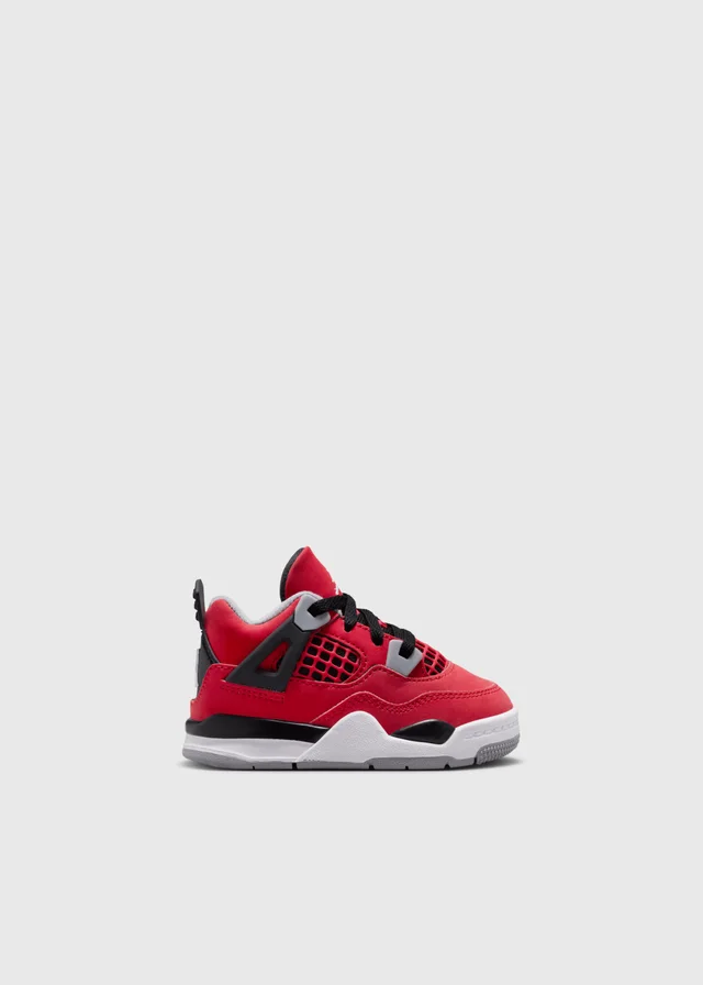 Nike Air Jordan 4 Retro 'Toro Bravo' Sneakers (TD) in Black from Incu, photo 1 of 1