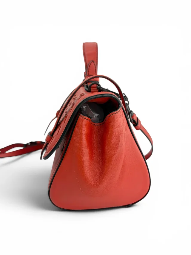 Bottega Veneta Leather Satchel in Red Leather from Season 2 Consign, photo 2 of 4