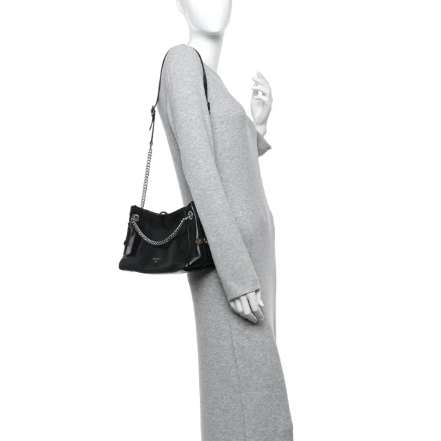Louis Vuitton CarryAll Cargo Vibe PM Black in Black Lambskin from FASHIONPHILE, photo 2 of 10