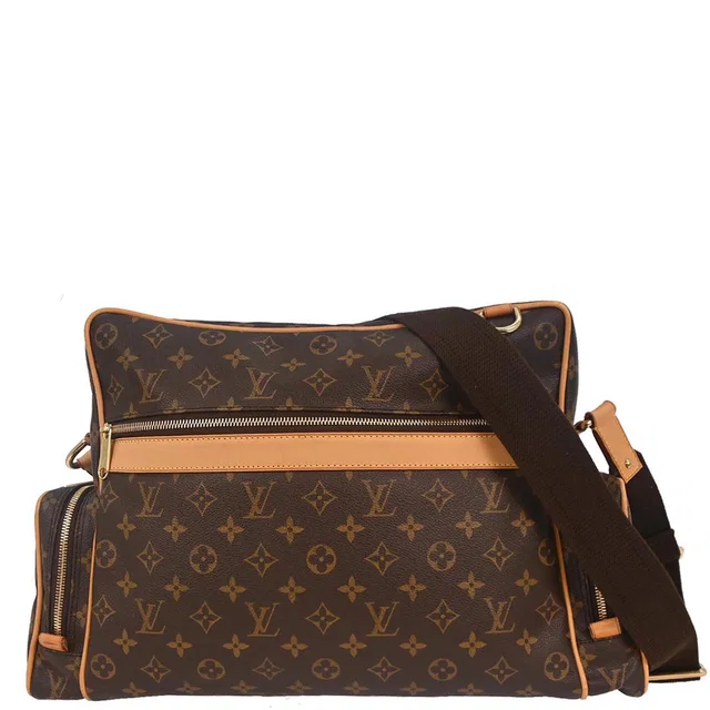 Louis Vuitton 2004 Monogram Sac Squash Messenger Bag M92967 in Coated canvas from AMORE Vintage Tokyo