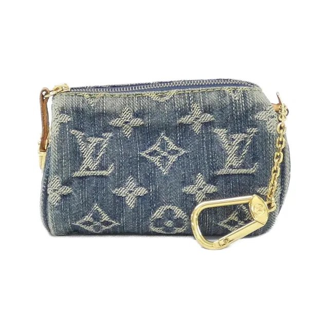 Louis Vuitton Monogram Denim Pochette Trousse Speedy PM Pouch in Denim from The Reluxe