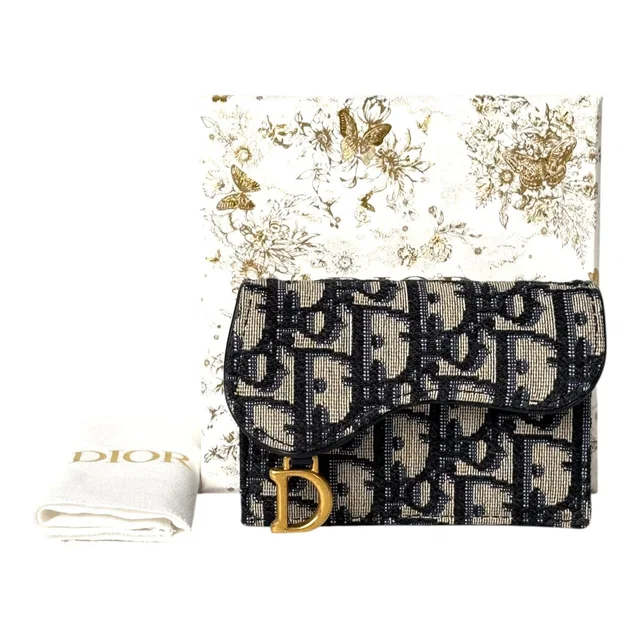 Dior Saddle Card Holder Wallet from Luxury Promise