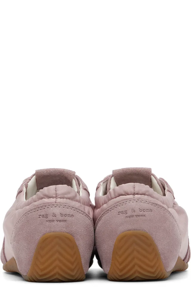 rag & bone Pink Emilee Ballet Runner Sneakers, photo 2 of 3 from SSENSE