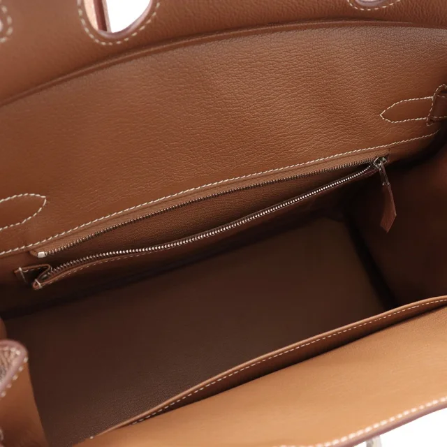Hermès Birkin Gold Togo Leather Size 30 in Gold Togo leather from GALLERY RARE, photo 9 of 16
