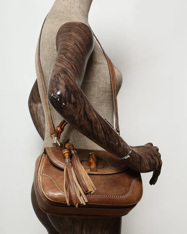 Gucci Bamboo 1947 Medium Top Handle Bag in Leather from A Retro Tale, photo 9 of 9