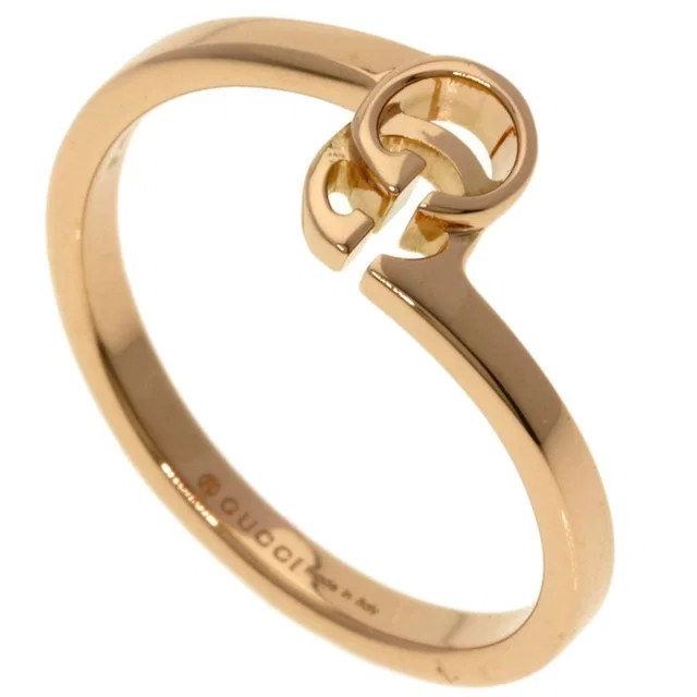 Gucci GG Running Ring 18K Pink Gold in Pink from The Reluxe