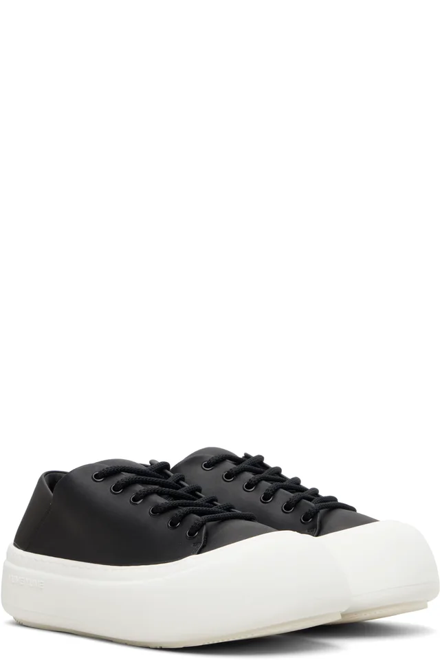 YUME YUME Black Goofy Sneakers, photo 4 of 5 from SSENSE