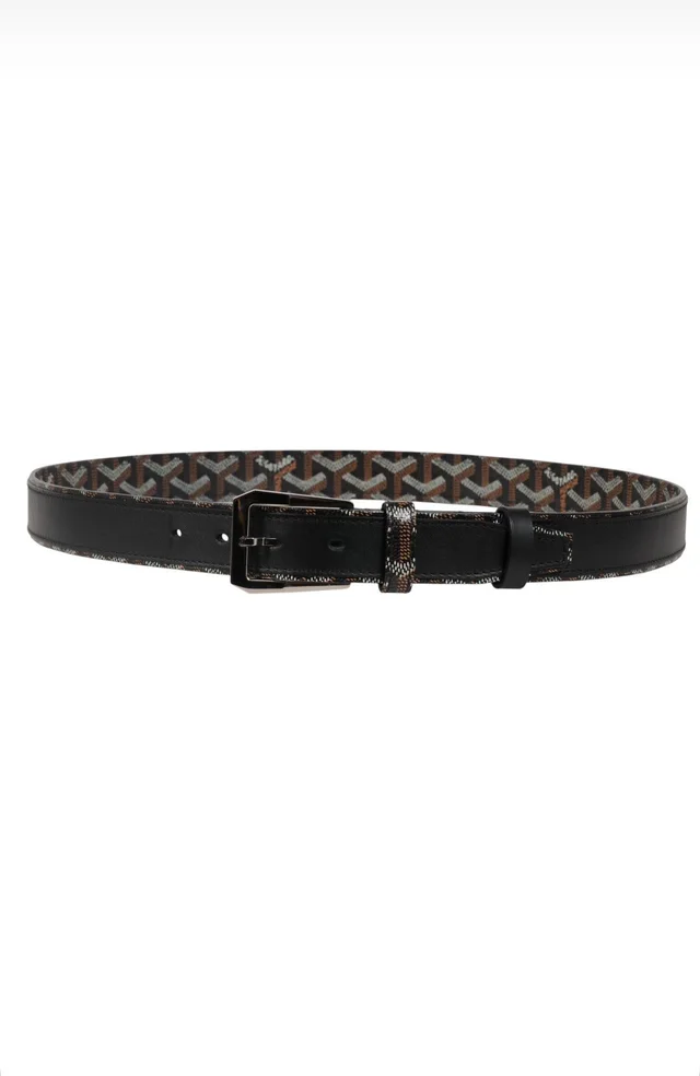 Goyard Fregate Belt Size 95 332 32 33 Black Goyardine - 02570 in black from Grailed, photo 1 of 1
