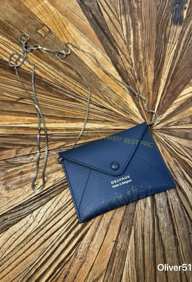Delvaux Chain Card Holder Nnnn8/2609 in blue from Grailed