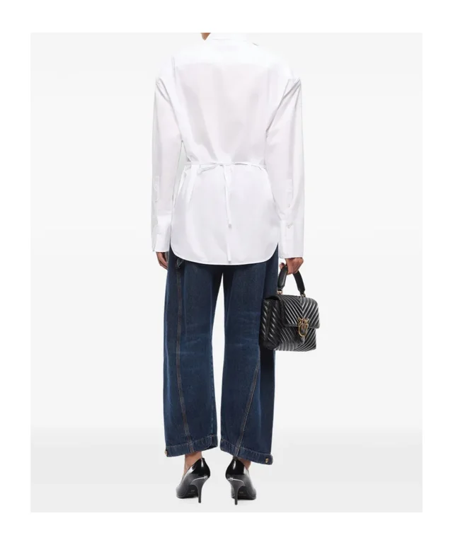 Pinko slim-fit shirt with drawstring, photo 5 of 6 from SENSER