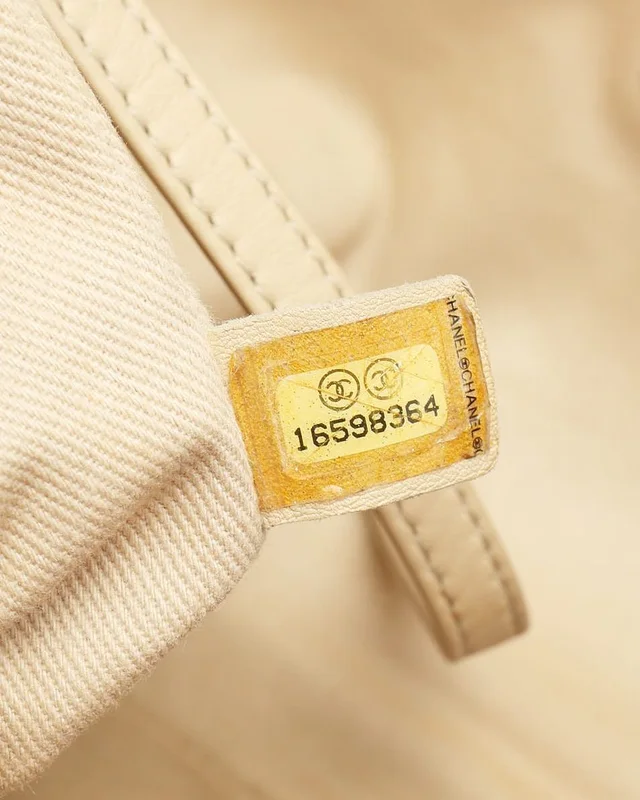 Chanel Timeless Soft Caviar Shopper Tote Bag in Caviar leather from A Retro Tale, photo 10 of 11