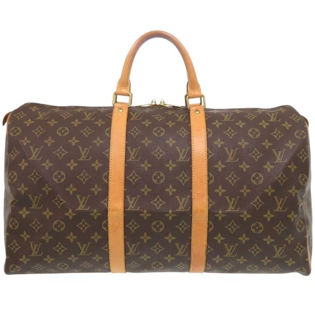 Louis Vuitton Keepall 50 Monogram Boston Bag in Coated canvas from The Reluxe