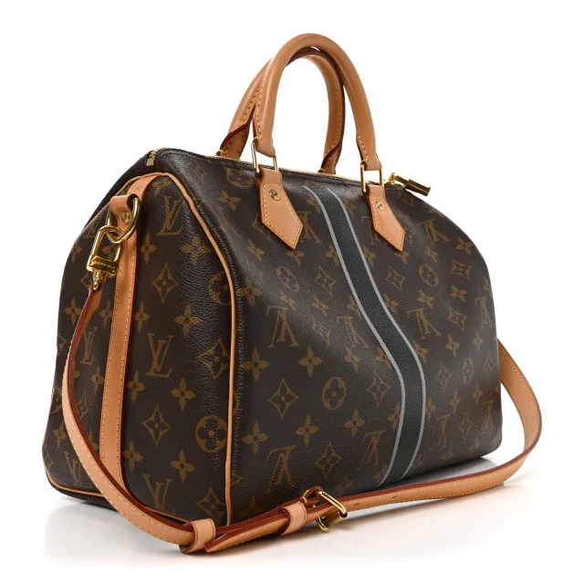 Monogram My LV Heritage Speedy Bandouliere 30 Black Gris in Black Canvas from FASHIONPHILE, photo 3 of 9