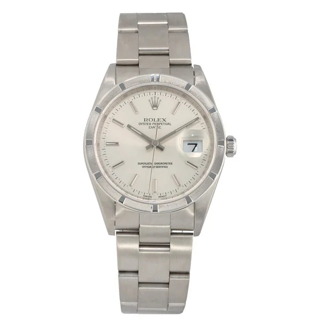 Rolex Date 15210 34mm Stainless Steel Watch from H&T