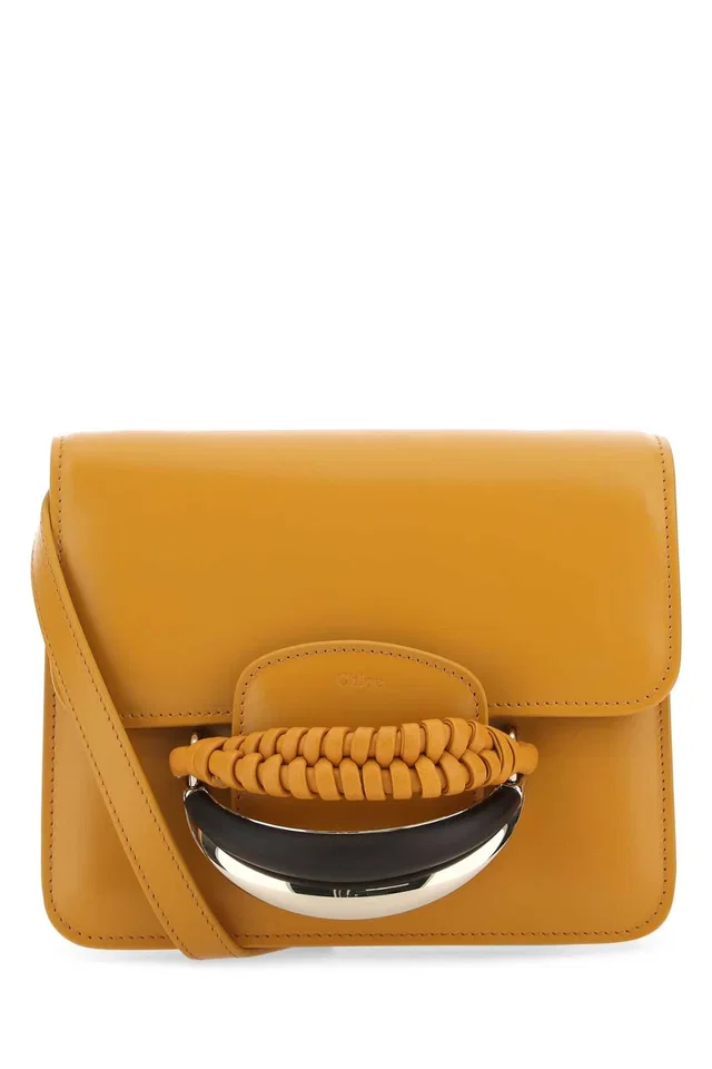 Chloé Clutch — Gold in Gold Calfskin from HEWI
