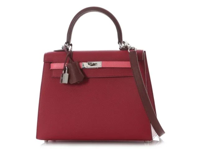 Hermès Tricolor Epsom Kelly 25 in Epsom leather from Ann's Fabulous Finds, photo 2 of 11