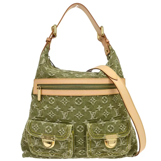 Louis Vuitton Monogram Denim Baggy GM 2way Shoulder Bag M95211 in Denim from AMORE Vintage Tokyo
