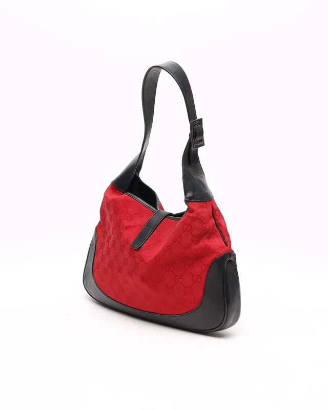 Gucci GG Jackie Shoulder Bag in Canvas from A Retro Tale, photo 3 of 13
