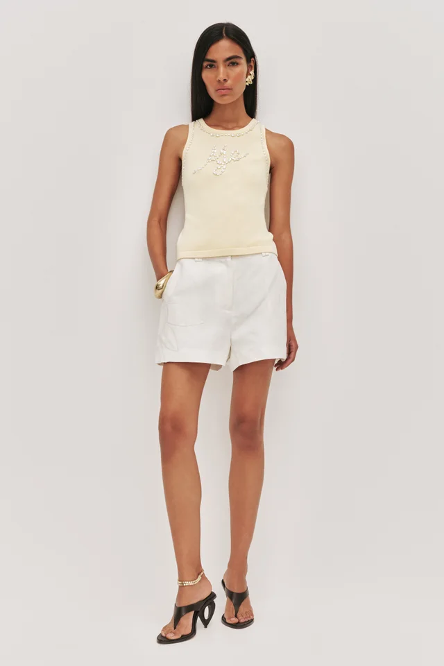 AJE Freddie Short in White from Aje, photo 1 of 1