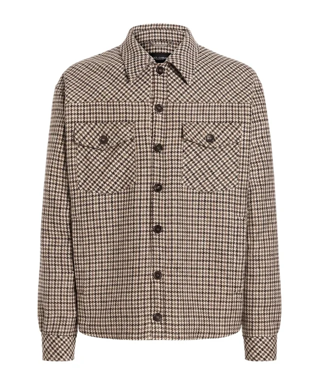 Dolce & Gabbana Houndstooth Button-Up Jacket from SENSER, photo 1 of 1