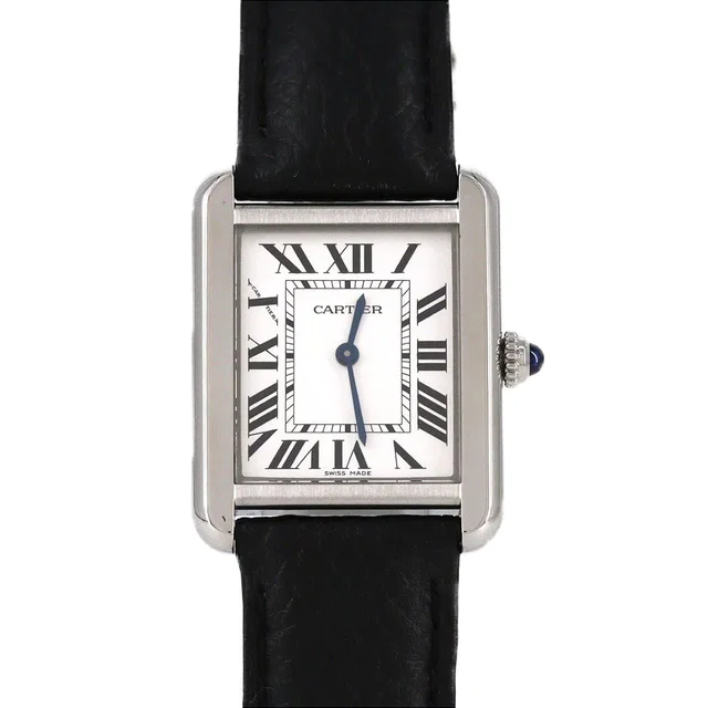 Cartier Tank Solo SM SS Quartz Watch from The Reluxe