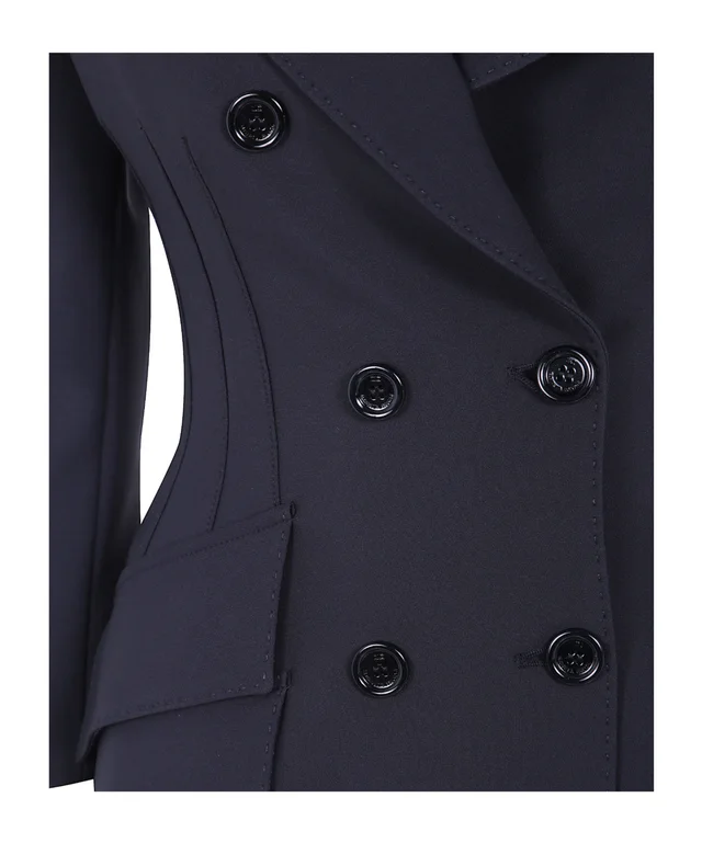 Elisabetta Franchi Double-breasted long-sleeve dress, photo 3 of 3 from SENSER