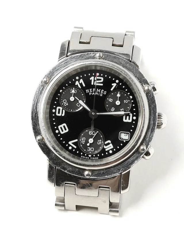 Hermès Clipper Chronograph 31mm Ref Cl1.310 Watch from A Retro Tale, photo 2 of 7