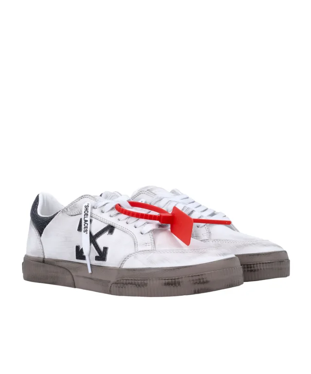 Off-White Vulc Low Vintage Lace-Up Sneakers, photo 2 of 4 from SENSER
