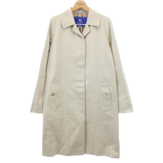 Burberry Blue Label Wool Coat in Blue Wool from LuxUness