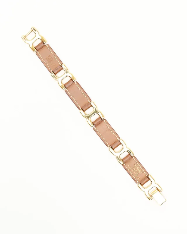 Hermès Leather Bracelet in Leather from A Retro Tale, photo 4 of 4