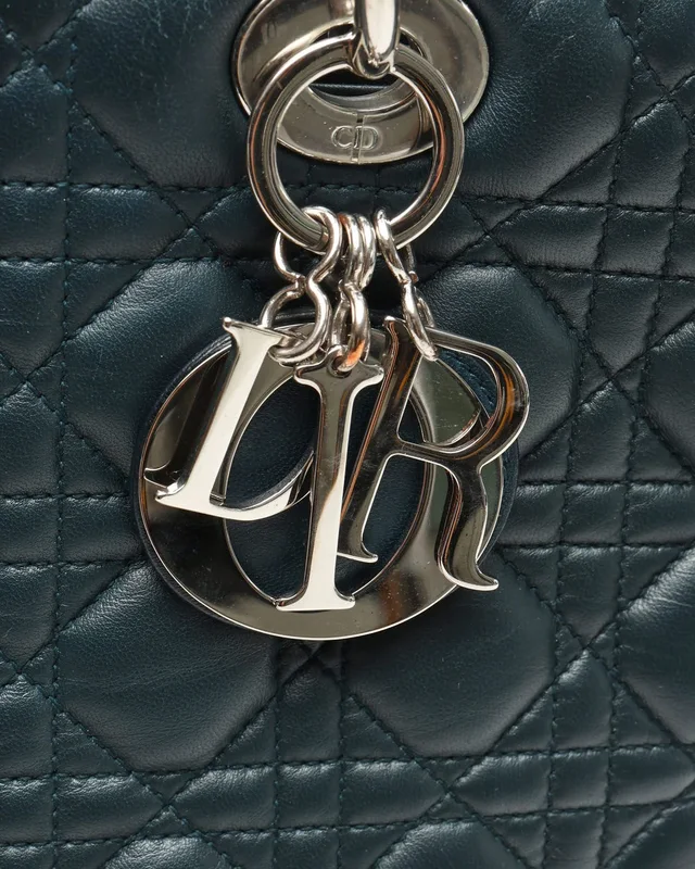 Large Lady Dior Bag in Leather from A Retro Tale, photo 6 of 12