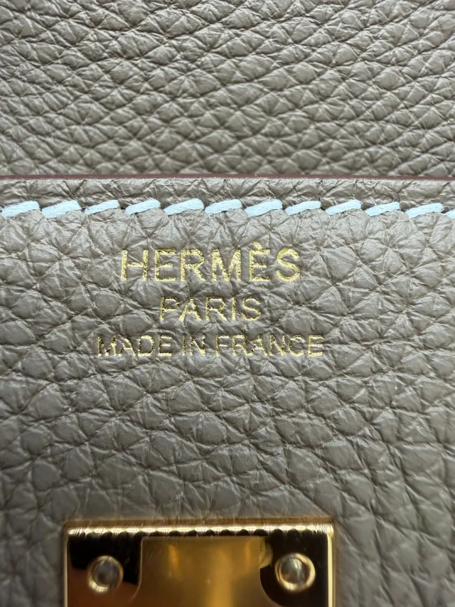 Hermès Birkin 25 Etoupe Togo Gold Hardware in Taupe Togo leather from Luxury Promise, photo 11 of 11