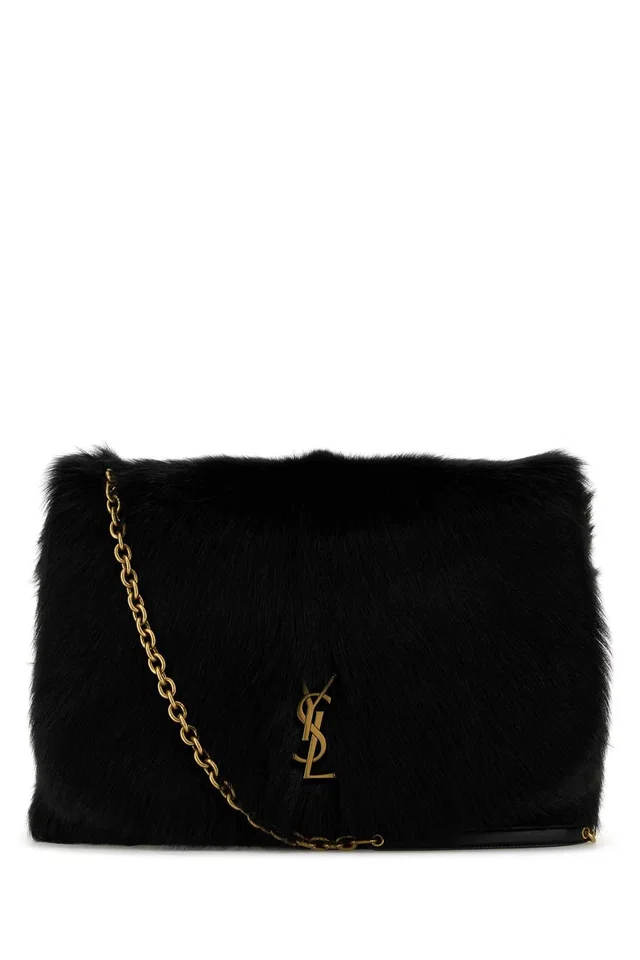 Saint Laurent Jamie Shoulder Bag — Black in Black from HEWI
