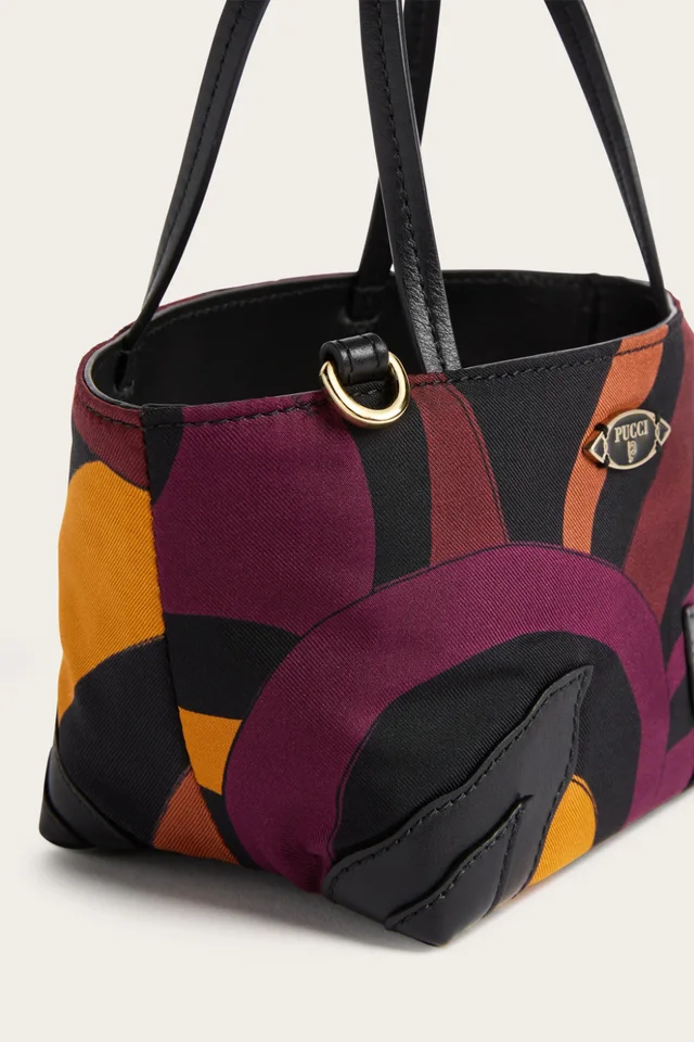 Emilio Pucci Silk Twill Palio Bag, photo 5 of 5 from SENSER