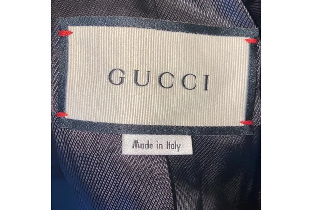 Gucci Sz 38 XS 2020 Cruise Wool Velvet Logo Coats 550978 ZAAL6 1000 1gg857 in Velvet from Bagriculture