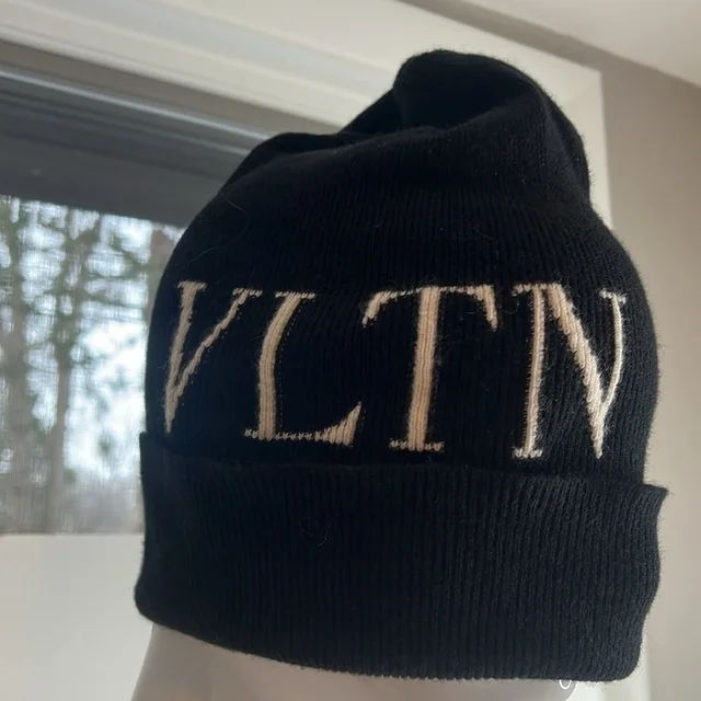 Valentino Garavani Vltn Beanie Virgin Wool Cashmere in black Cashmere from Poshmark