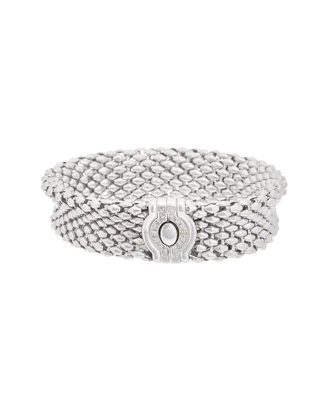 Meshmerise Mesh 0.25 ct. tw. Diamond Bangle Bracelet, image 1 of 1 from Rue La La